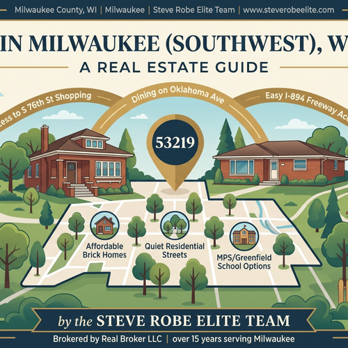 Living in Milwaukee (Southwest), WI (53219): A Real Estate Guide by the Steve Robe Elite Team