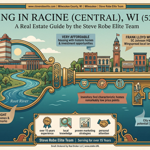 Living in Racine (Central), WI (53403): A Real Estate Guide by the Steve Robe Elite Team