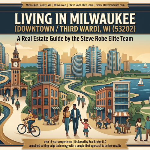 Living in Milwaukee (Downtown / Third Ward), WI (53202): A Real Estate Guide by the Steve Robe Elite Team