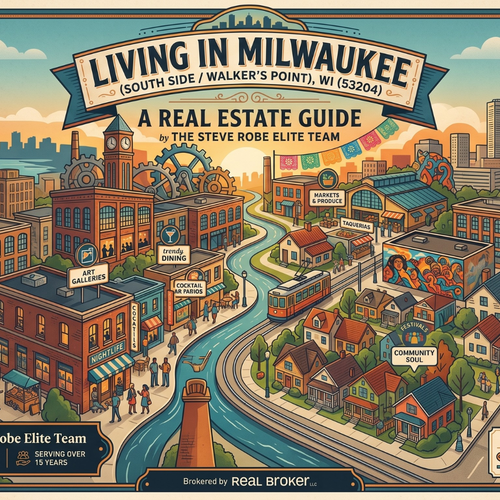 Living in Milwaukee (South Side / Walker's Point), WI (53204): A Real Estate Guide by the Steve Robe Elite Team