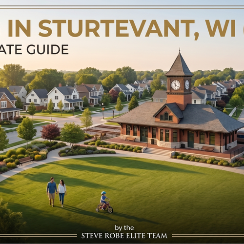 Living in Sturtevant, WI (53177): A Real Estate Guide by the Steve Robe Elite Team
