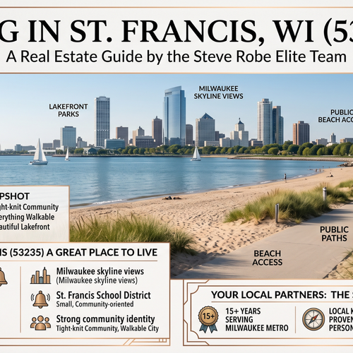 Living in St. Francis, WI (53235): A Real Estate Guide by the Steve Robe Elite Team
