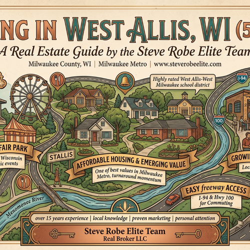 Living in West Allis, WI (53227): A Real Estate Guide by the Steve Robe Elite Team
