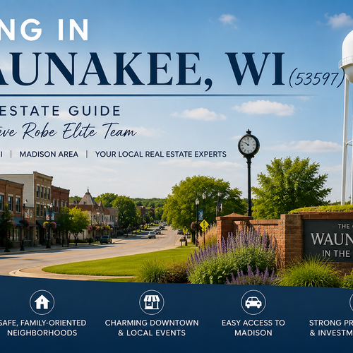 Living in Waunakee, WI (53597): A Real Estate Guide by the Steve Robe Elite Team