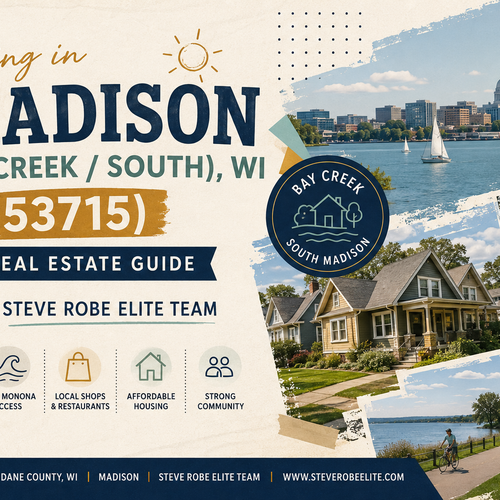 Living in Madison (Bay Creek / South), WI (53715): A Real Estate Guide by the Steve Robe Elite Team