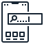 Mobile Search icon