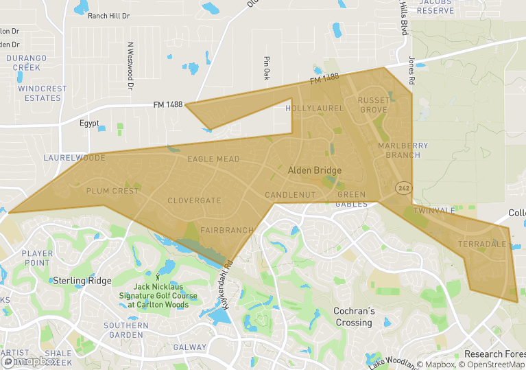 Alden Bridge, Spring Houston Premium Homes