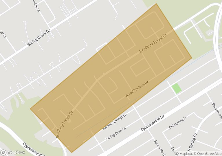 Bradbury Forest, Spring Houston Premium Homes