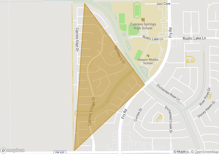 Canyon Village at Cypress Springs, Cypress Houston Premium Homes