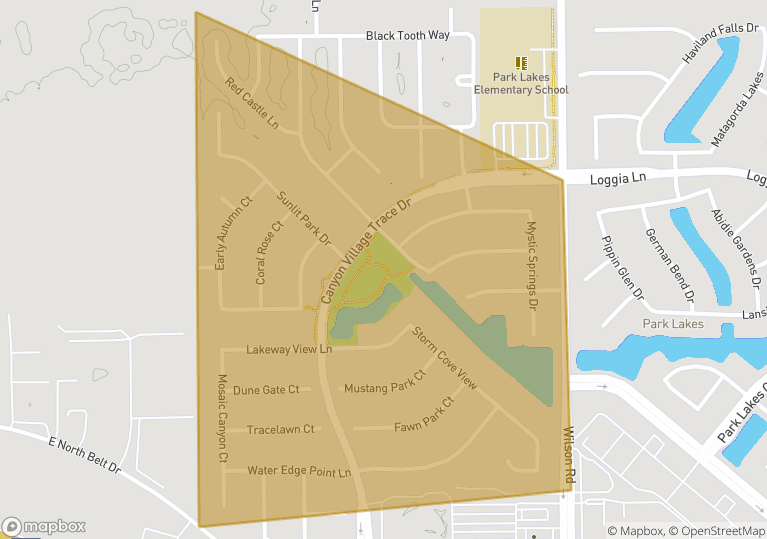 Canyon Village at Park Lakes, Humble Houston Premium Homes