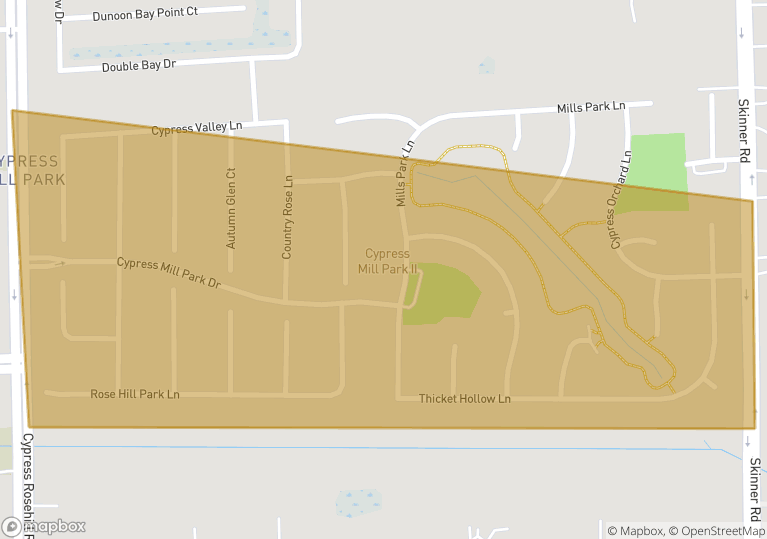 Cypress Mill Park II, Cypress Houston Premium Homes