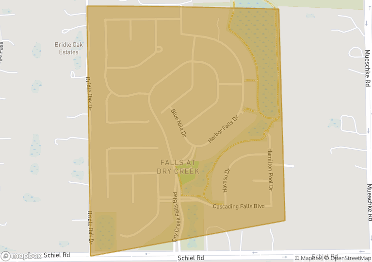 Falls at Dry Creek, Cypress Houston Premium Homes