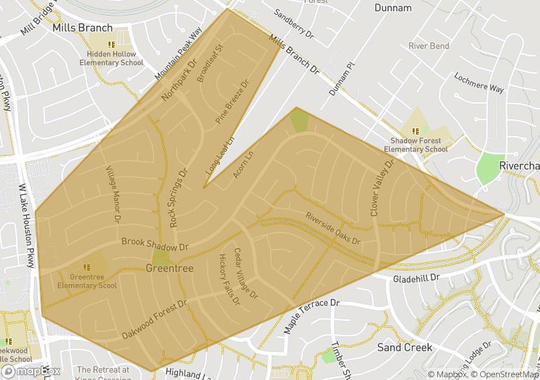 Greentree Village, Kingwood Houston Premium Homes