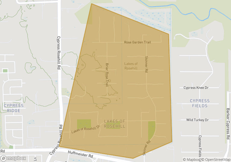 Lakes of Rosehill, Cypress Houston Premium Homes