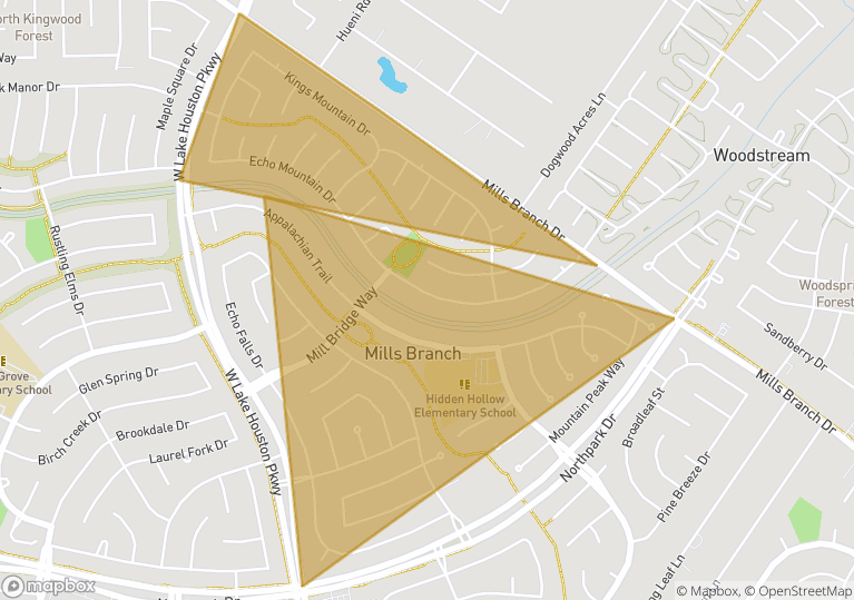 Mills Branch Village, Kingwood Houston Premium Homes