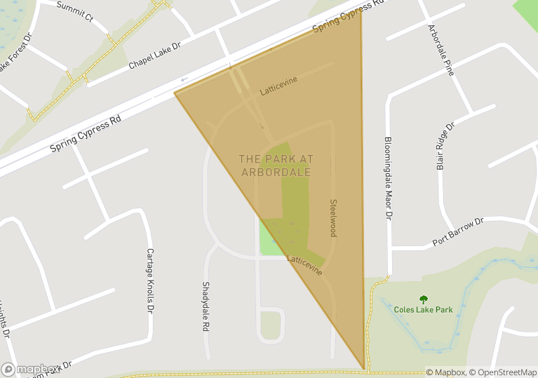 The Park at Arbordale, Cypress Houston Premium Homes