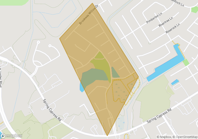 Villages of Senterra Lakes, Spring Houston Premium Homes