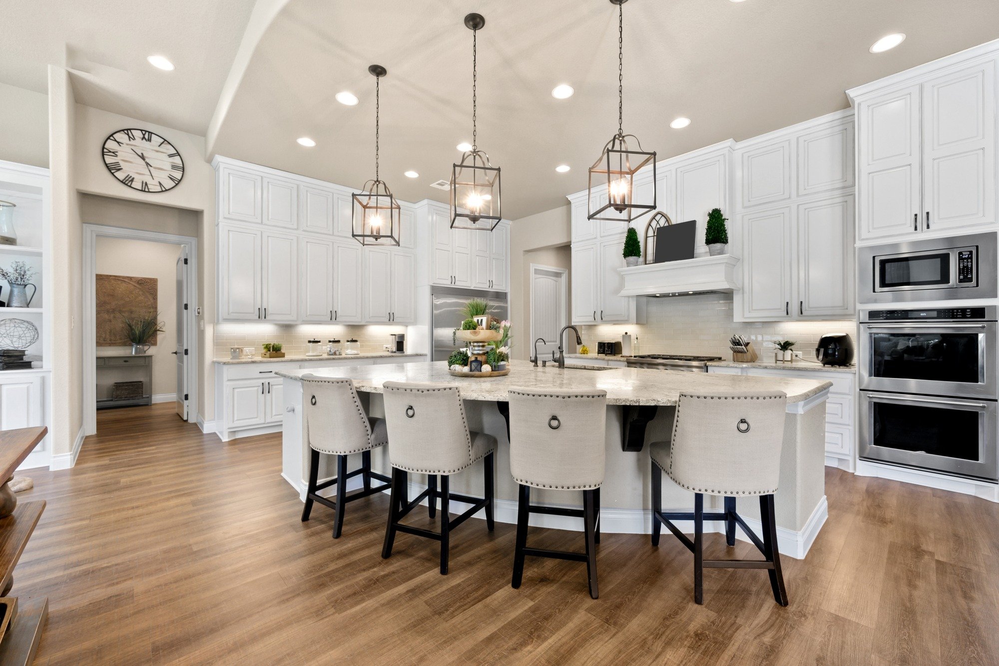 modern white kitchen design