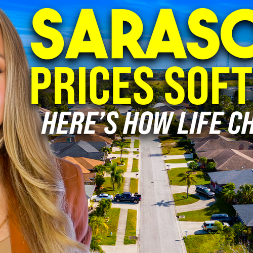 Sarasota Prices Softened – What It Really Means for Buyers and Sellers