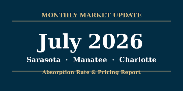 Sarasota, Manatee & Charlotte Market Update - July &hellip;