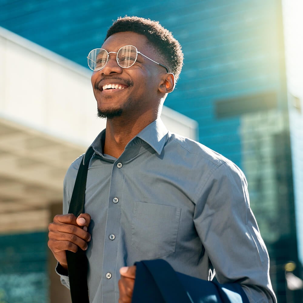 Busines-black-man-on-city-journey