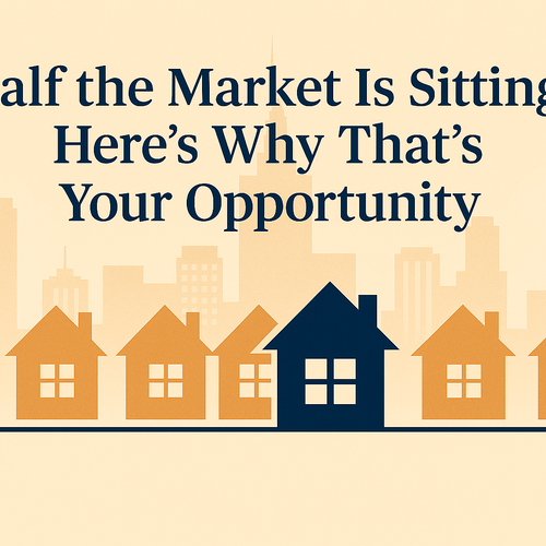 Half the Market Is Sitting — Here’s Why That’s Your Opportunity