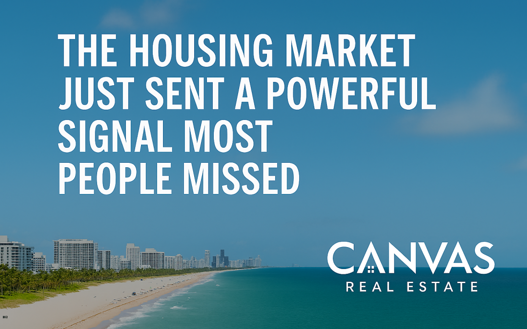 The Housing Market Just Sent a Powerful Signal Most People Missed