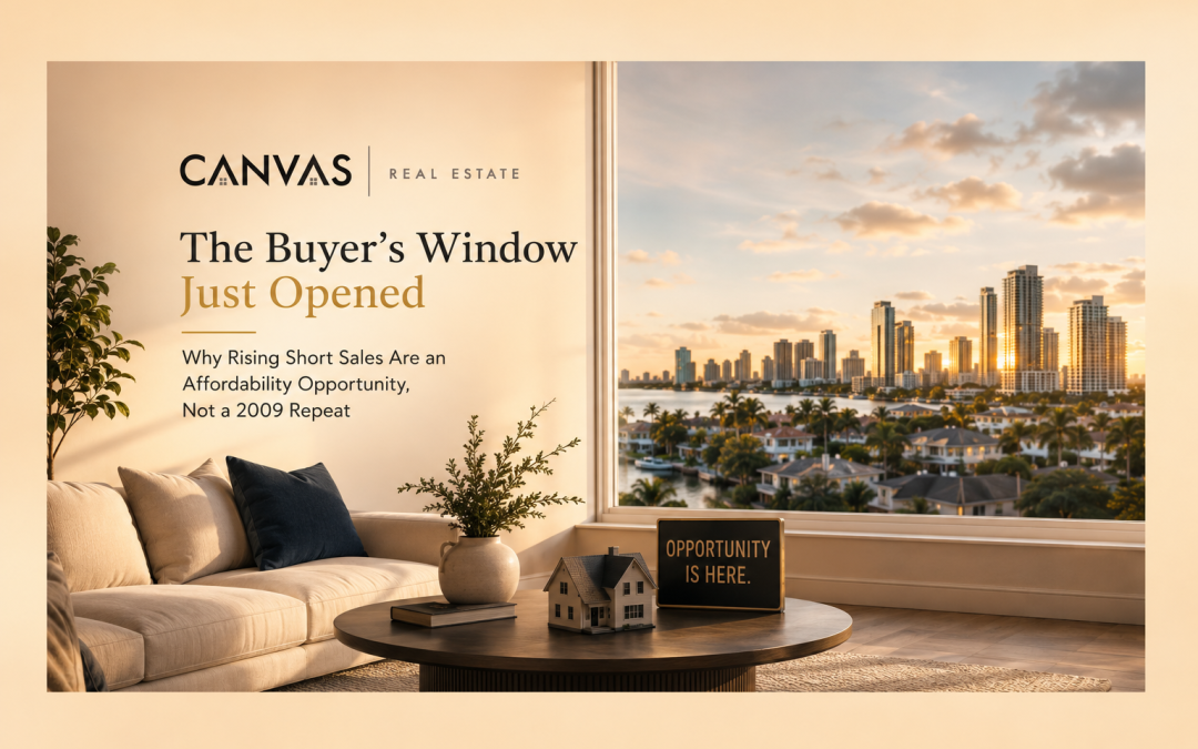 The Buyer’s Window Just Opened: Why Rising Short Sales Are an Affordability Opportunity, Not a 2009 Repeat