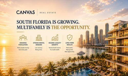 South Florida is growing. Multifamily is the opportunity