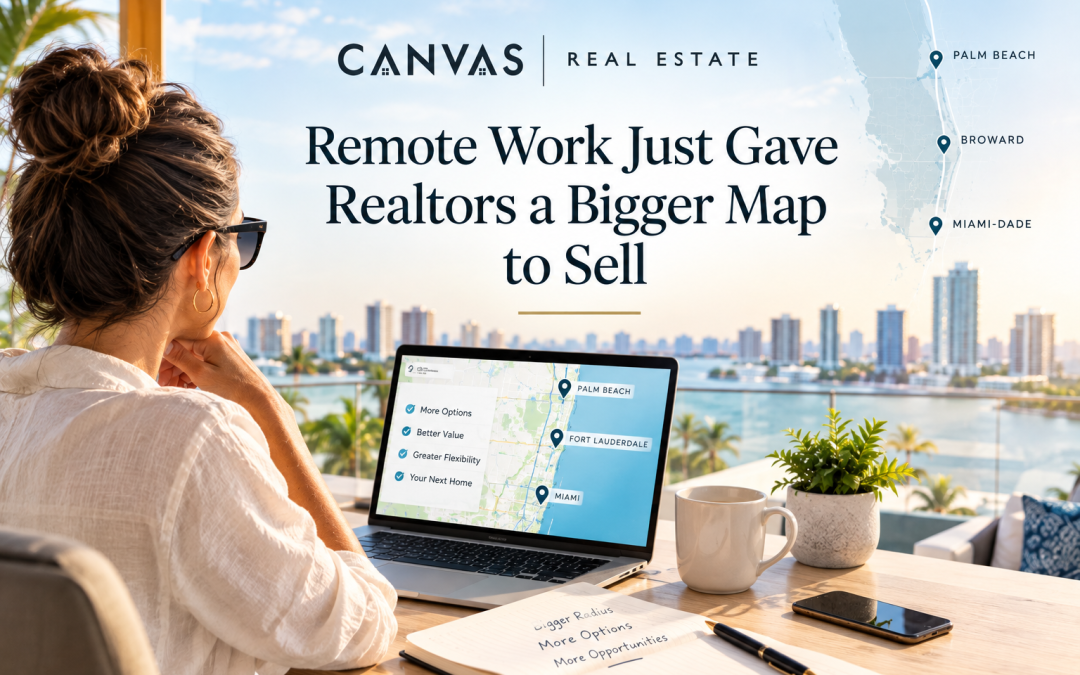 Remote Work Just Gave Realtors a Bigger Map to Sell
