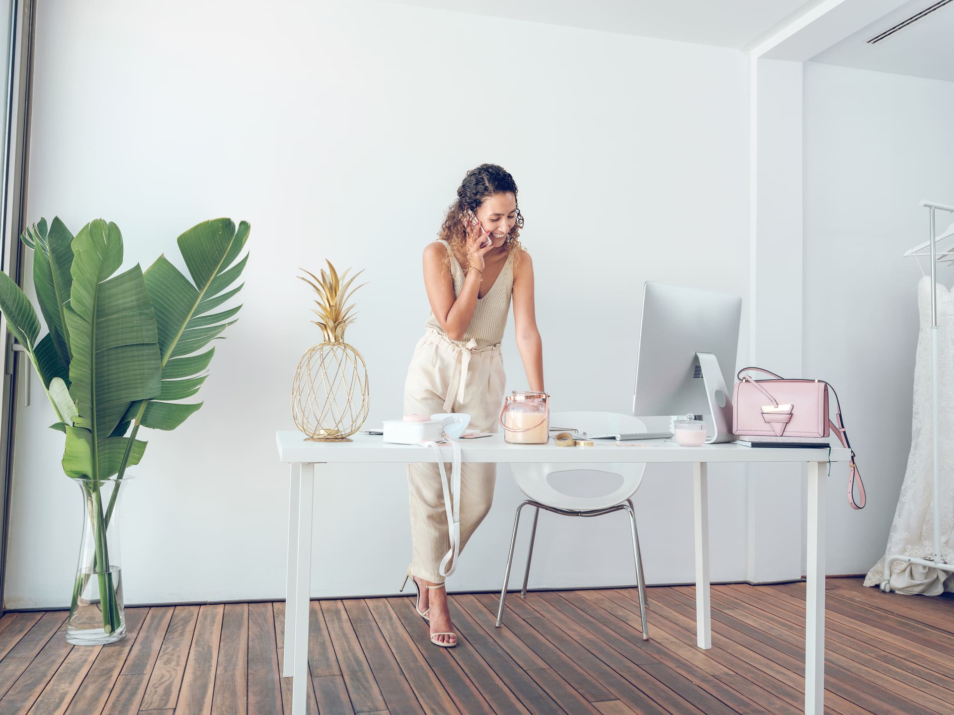 cheerful-lady-speaking