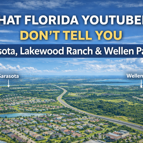 What Florida YouTubers Don’t Tell You About Sarasota, Lakewood Ranch & Wellen Park