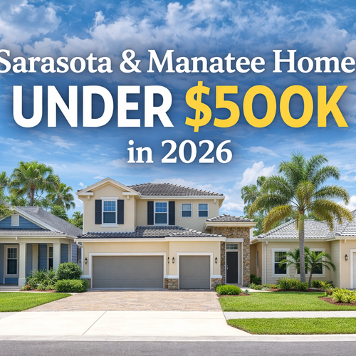 Sarasota Florida Homes For Sale UNDER $500K (realistic breakdown 2026)!!!