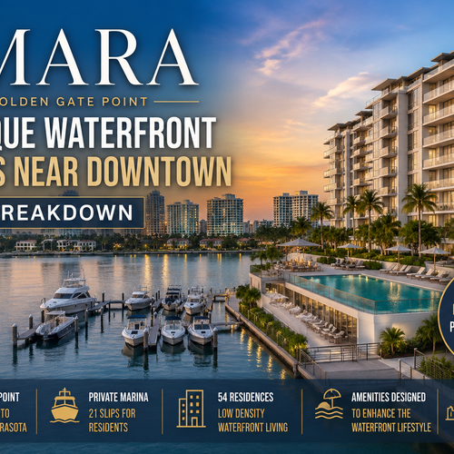Boutique Waterfront Condos Near Downtown Sarasota | Full Breakdown of Amara on Golden Gate Point