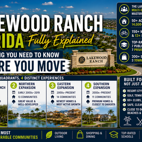 [2026] Lakewood Ranch Florida In UNDER 10 MINUTES (fully explained)!!!