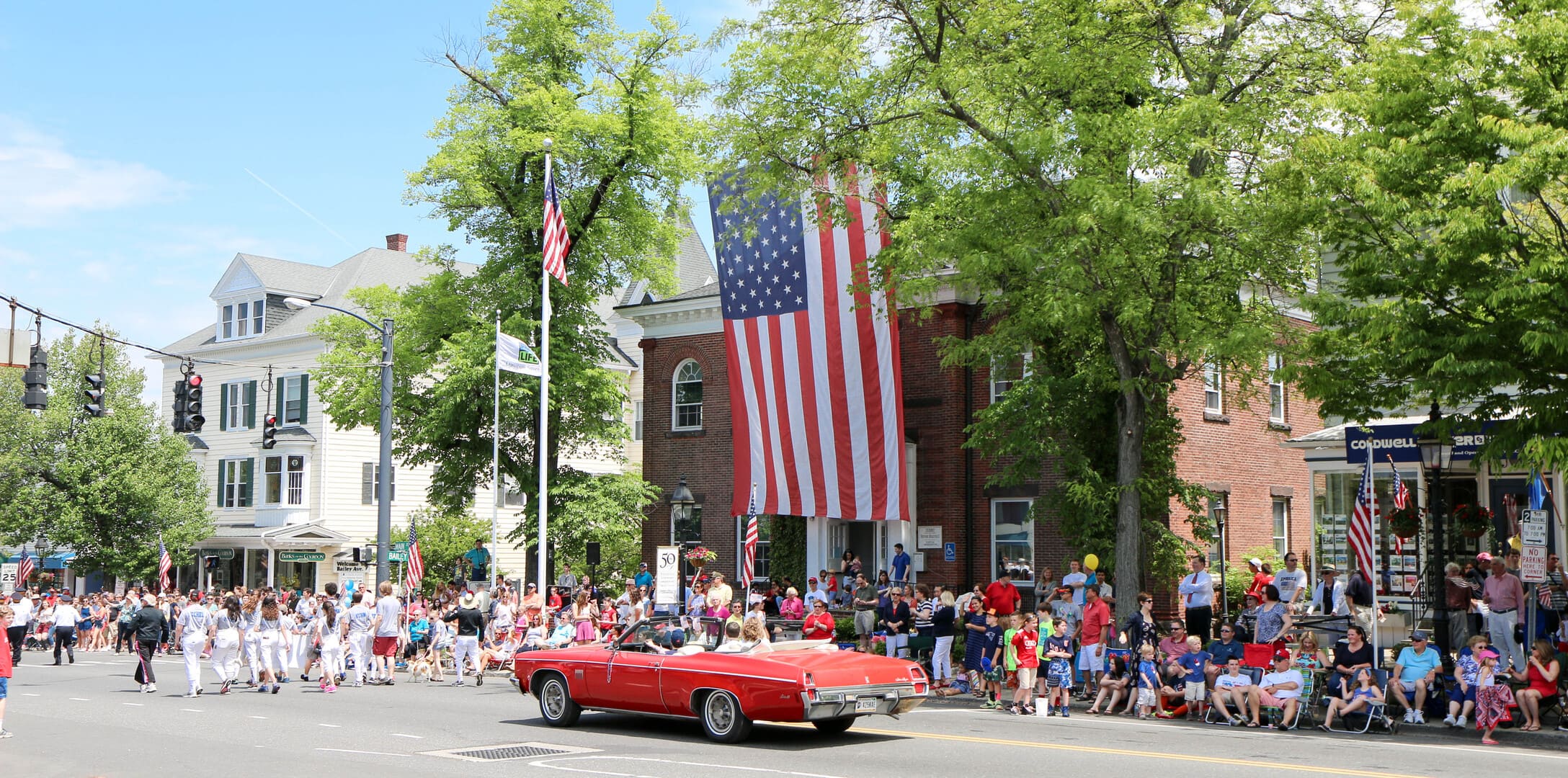 Parade - Red Convertable and Sarah
