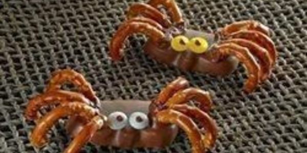 Greater Oakland County Peanut Butter Pumpkin Spiders