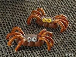 Greater Oakland County Peanut Butter Pumpkin Spiders