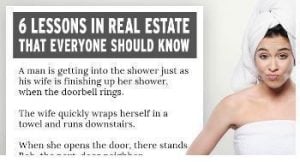A Lesson In Real Estate That Everyone Should Know