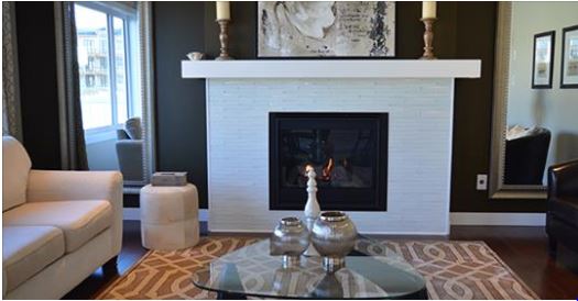 Homes Sold During Winter fire place