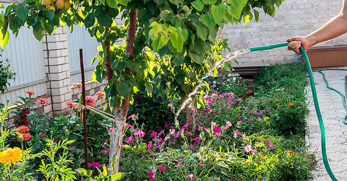 garden watering in oakland county michigan