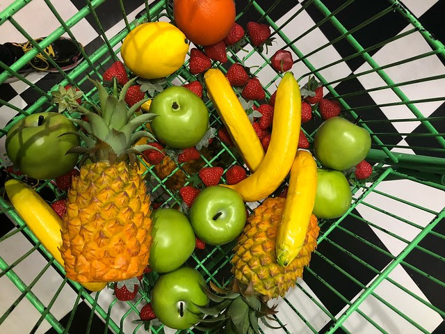 Oakland County Mi grocery shopping cart