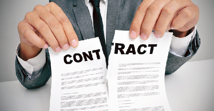 agent tearing contract