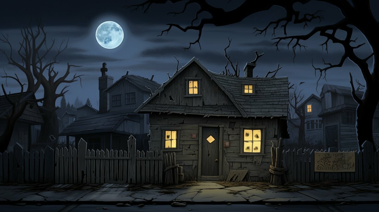 Halloween Vacant Home