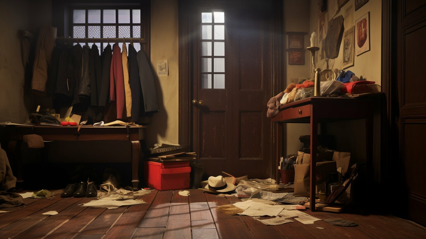 A home that looks ready for a show but isn't quite there yet.