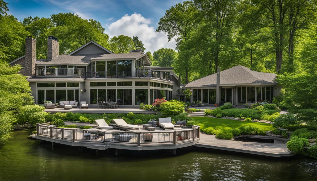 Beautiful oakland county lakefront homes