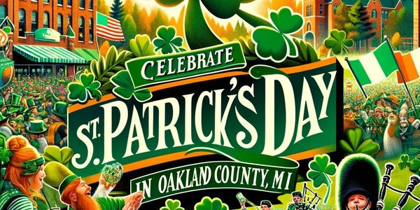 Celebrate St Patricks Day in Oakland County 2024
