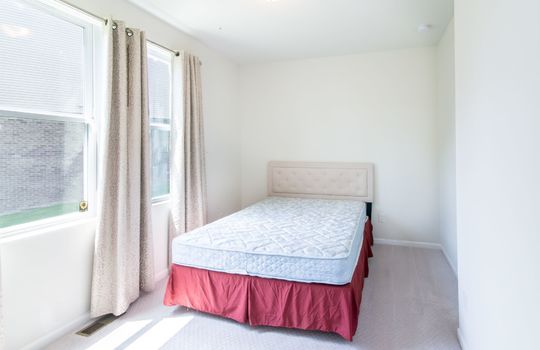 image shows a bedroom