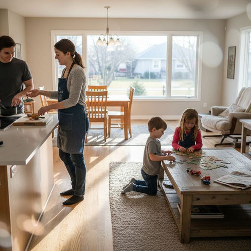Open Concept Floor Plans: Enhancing Family Connection