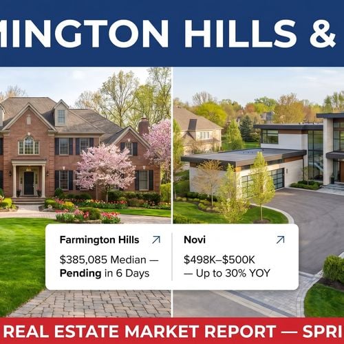 Farmington Hills & Novi Luxury Real Estate Market Report Spring 2026